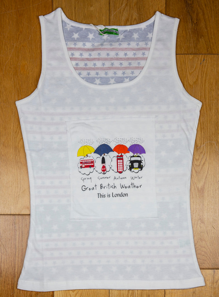 Great British Weather Women Tank Top - www.thecottonhill.com