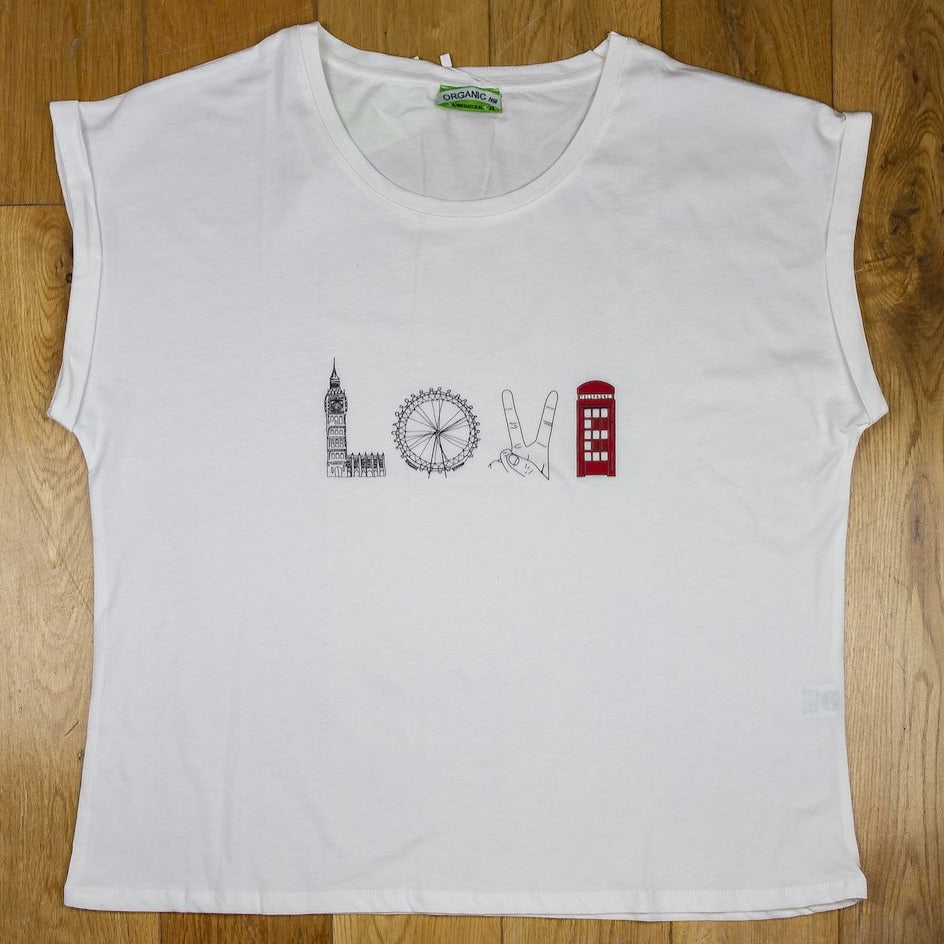 Love Sleeveless Women T-Shirt - www.thecottonhill.com