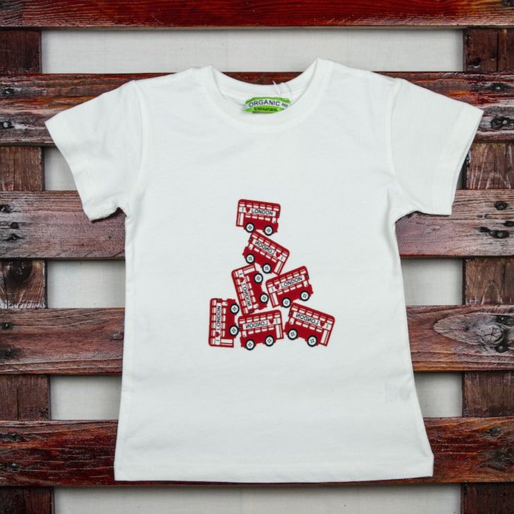Buses Kids T-Shirt - www.thecottonhill.com