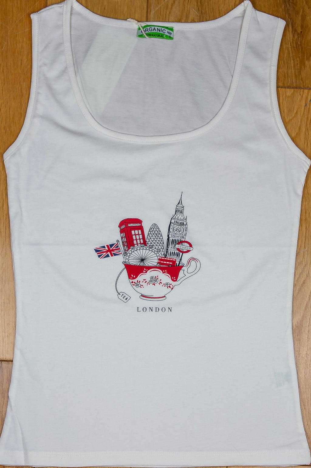 London Tea Cup Women Tank Top - www.thecottonhill.com