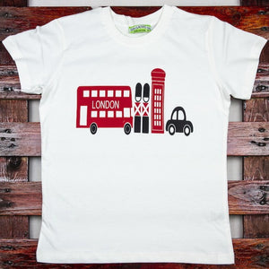 London Monument Kids T-Shirt - www.thecottonhill.com